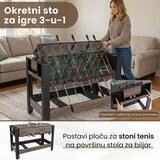 Sportivo 3u1 multifunkcionalni sto za igre 125 cm | Eponuda.com