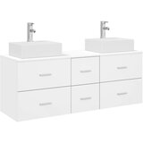 Set ormarića za kupaonicu 3 kom. Bijela 49,5 x 41 x 62,5 cm | shoptok.hr