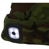 Ramda Kapa crno-zelena vojna veličina L SMD, LED, USB napajanje | shoptok.hr