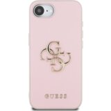Guess GUHCPSE4PGT4MBP ovitek za iPhone 16e - Grained - roza | Shoptok.si