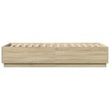  Okvir za krevet boja hrasta 90x200 cm konstruirano drvo | shoptok.hr