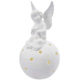  Keramični angel LED, 29 cm, 2x AA, notranje, topla bela cene