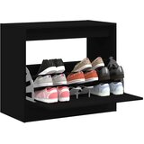 Ormarić za cipele crni 80x42x69 cm od konstruiranog drva | shoptok.hr