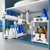 VERIFOST 2x Organizator za prostor pod koritom z izvlečnima predaloma Cene
