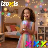 Izoxis dječji bežični karaoke mikrofon zec, bijeli | shoptok.hr