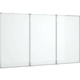  Magnetna bijela ploča sklopiva 120 x 100 x 1 7 cm aluminijska | shoptok.hr