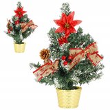  40 cm zelena okrasna umetna jelka., (21638235) | Shoptok.si