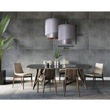  Duolla - Visilica na sajli PARIS 1x E27/15W/230V, prečnik 40 cm, srebrna/zlatna | Eponuda.com