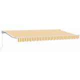  Okvir tende Žuta i bijela 400 x 200 cm Poliester s PU premazom | Eponuda.ba