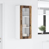  Zidni stakleni ormarić PORTO Staro drvo 40 x 31 x 100 cm | Eponuda.ba