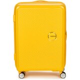 American Tourister Trdi kovčki SOUNDBOX SPINNER 67/24 TSA EXP Rumena Cene