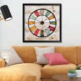 Wallity Dekorativni zidni sat STMDF14, 45x45 cm Cijene