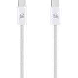  Obal Me Super Fast pleten USB-C v USB-C kabel 100W bele barve dolžine 1m Cene