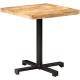 vidaXL Bistro mizica kvadratna 70x70x75 cm robusten mangov les, (20945610) | Shoptok.si