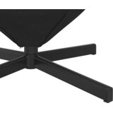  Jajolika fotelja Crna 63 x 73 x 90 cm Baršun | Eponuda.com