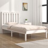 Furnova Posteljni okvir bel iz trdne borovine 100x200 cm, (21934060) Cene