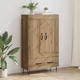 vidaXL Highboard Umjetnički hrast 69,5 x 31 x 115 cm Konstruirano drvo | shoptok.hr