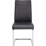 XORA nihajni stol, tekstil siva, črna | Shoptok.si