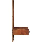  Zidno ogledalo s ladicama 60x33x90 cm puno drvo bagrem | shoptok.hr