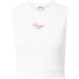 Tommy Jeans Top svetlo rdeča / bela | Shoptok.si