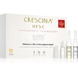 Crescina Transdermic 500 Re-Growth and Anti-Hair Loss nega za spodbujanje rasti in proti izpadanju las za ženske 20x3,5 ml Cene