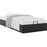  Otomanski okvir kreveta bez madraca crni 80x200 cm umjetne kože | shoptok.hr