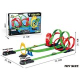  Staza za autiće MEGA Launcher FIRE TRUCK - šareni Cijene