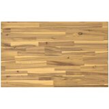  90 x 55 x 75 cm Čvrsto drvo akacije Bijela Pravokutni | shoptok.hr