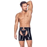 Black Level Vinyl Crotchless & Backless Chaps & String 2890550 Black S u