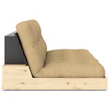 Karup Design Gorčično rumena raztegljiva sedežna garnitura 196 cm Base – | Shoptok.si