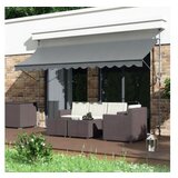 MULTIGARDEN tenda za terasu i balkon sa podešavanjem visine 3x1.2m gray multigarden AW-016 3X1.2 gr Cene
