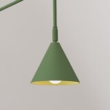 Sollux Stenska svetilka NOX olivno zelena, (5000352099) | Shoptok.si