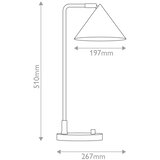  Alora Mood ALM-REMYCK-TL-BK - Stona lampa REMYCK 1xE27/60W/230V crna | Eponuda.com