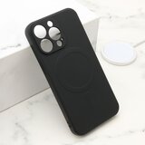 Maska VELVET TOUCH MagSafe za iPhone 13 Pro/ crna