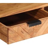 vidaXL Stolić za kavu 110 x 55 x 40 cm od masivnog bagremovog drva | shoptok.hr