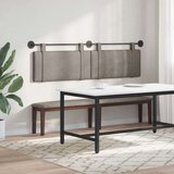  Držeće uzglavlje Zidne Sivi 170 x 55 x 5 cm Antikni PU - Sivi 160 cm bez LED | shoptok.hr