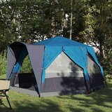  Kabinski šator s krovom Plava i siva 333 x 317 x 194 cm | shoptok.hr