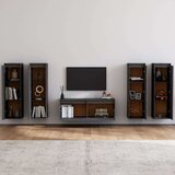 TV omarica 5 kosov siva trdna borovina, (20730066) | Shoptok.si