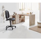 Livetastic kombinirana pisalna miza leseni material barve hrasta | Shoptok.si