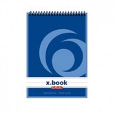 Herlitz Blok za bilješke A6 50 listova diktando, spirala gore, | shoptok.hr