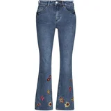 Desigual Jeans straight DENIM_NICOLE Modra