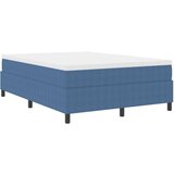  Krevet sa box springom s madracem plavi 140x200 cm kordura | shoptok.hr