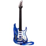  Dječja gitara sa pojačalom i mikrofonom Amp - plava Slike