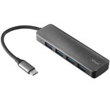 Trust Razdelilec Hub Halyx, USB C 4, USB 3.2 | Shoptok.si