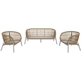 Ambia Garden VRTNI SET aluminij naravne barve, bela, bež | Shoptok.si