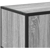 TV ormarić sivi Sonoma 120x35x41 cm Konstruirano drvo i metal | shoptok.hr