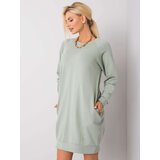BASIC Feel Good Dress-RV-TU-5184.93P-Pistachio | Shoptok.si