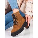 Big Star Women's leather trappers BIG STAR KK274524 Cijene