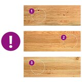 vidaXL Podloge za stopnice 2 kosa rjave 70x25x2 cm trdna hrastovina | Shoptok.si
