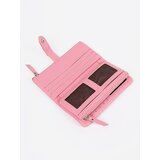 Shelvt Pink women's wallet with compartments | shoptok.hr